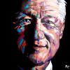 President Bill Clinton
16" x 16", acrylic on canvas