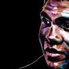 Muhammad Ali (2023)
12" x 24", acrylic on canvas