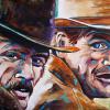 Butch Cassidy and the Sundance Kid
16" x 24", acrylic on canvas
