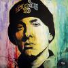 Psychedelic Eminem, 24" x 24", acrylic on canvas
