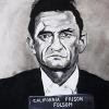 Mugshot | Cash | 1966, 18" x 24", acrylic on canvas