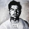 Mugshot - Luciano - 1936, 16" x 24", acrylic on canvas