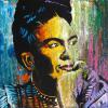 Frida (2023), 24” x 24”, acrylic on canvas