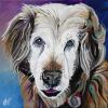 Sadie, 16" x 16", acrylic on gallery canvas