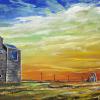 Still Standing, 12" x 24", acrylic on gallery canvas