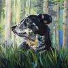 Shadow, 12" x 16", acrylic on gallery canvas