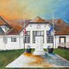 Strathmore Legion Branch #10, 18" x 36", acrylic on canvas