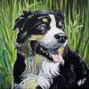 Jax, 12" x 12", acrylic on gallery canvas