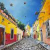 San Miguel de Allende, 16" x 20", acrylic on gallery canvas