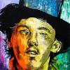 Billy the Kid, 16” x 16”, acrylic on canvas