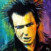 Sid Vicious, 24” x 24”, acrylic on canvas
