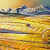 Alberta Gold, 12" x 36", acrylic on gallery canvas