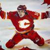 Theo Fleury, 24" x 36", acrylic on gallery canvas