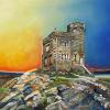 Cabot Tower, Signal Hill, St. John's, NL, 18" x 24", acrylic on canvas