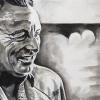 Bruce Springsteen - Lines of a Lifetime, 12" x 24", acrylic on canvas
