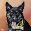 Orion, 12" x 12", acrylic on gallery canvas