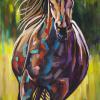 Wild and Free, 15" x 30", acrylic on gallery canvas