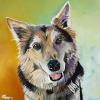 Shiloh, 20" x 20", acrylic on gallery canvas
