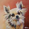 Charlie, 12" x 12", acrylic on canvas