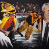 John Garrett Tribute, 30" x 40", acrylic on gallery canvas