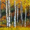 Aspen Adagio, 16" x 40", acrylic on gallery canvas