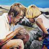 Beach Memories, 18" x 24", acrylic on canvas