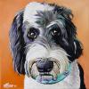 Wendel, 12" x 12", acrylic on canvas