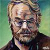 Philip Seymour Hoffman, 10" x 10", acrylic on gallery canvas