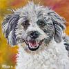 Echo, 12" x 12", acrylic on canvas
