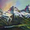 Sublime Sisters, 15" x 30", acrylic on gallery canvas