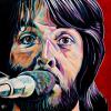 Paul McCartney, 24" x 24", acrylic on canvas