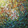 Kelp Swirl, 8" x 10", acrylic on canvas