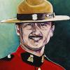 Cst. Phil Tourangeau, 14" x 18", acrylic on canvas