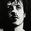 Rocky Balboa, 18" x 24", acrylic on canvas