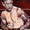 Harry Greb, 12" x 16", acrylic on canvas