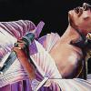 Lady Gaga, 15" x 30", acrylic on canvas
