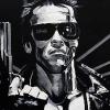 The Terminator, 18" x 24", acrylic on canvas