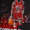 Michael Jordan (23), 24" x 36", acrylic on canvas
