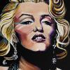 Marilyn in Colour, 18" x 24", acrylic on canvas