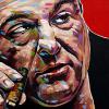Tony Soprano, 18" x 36", acrylic on canvas