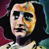 Anne Frank, 12" x 16", acrylic on canvas