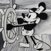 Steamboat Willie, 16" x 24", acrylic on canvas