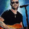 Eric Church, 18" x 24", acrylic on canvas