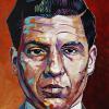 Lucky Luciano, 18" x 24", acrylic on canvas