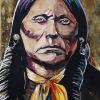 Quanah Parker, 12" x 18", acrylic on canvas
