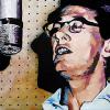 Buddy Holly, 12" x 18", acrylic on canvas