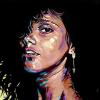 Alicia Keys, 12" x 24", acrylic on canvas