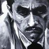 John Cazale, 12" x 12", acrylic on canvas