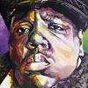 Notorious B.I.G., 24" x 36", acrylic on canvas
