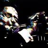 Dizzy Gillespie on Black, 16" x 24", acrylic on canvas